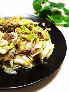 **キャベツの肉味噌炒め**-レシピのメイン写真