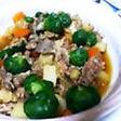 芽キャベツ入り肉じゃが