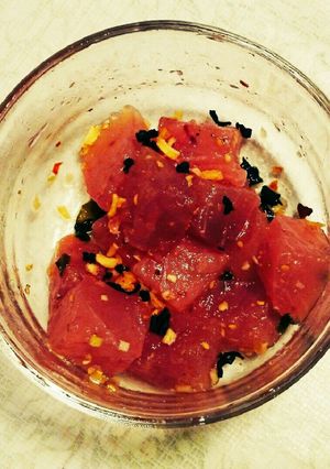 ミナトのポキシーズニングでポキ(塩味)-レシピのメイン写真