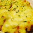 パンでタルタルグラタン
