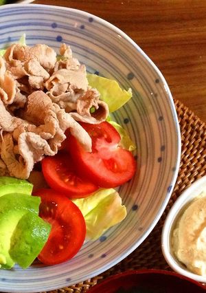 豚の冷しゃぶ〜豆腐の胡麻だれ添え〜-レシピのメイン写真