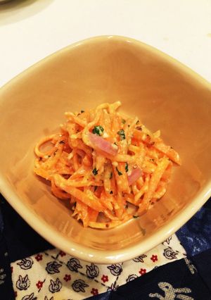 旨味たっぷり！ツナオイルで人参サラダ♪-レシピのメイン写真