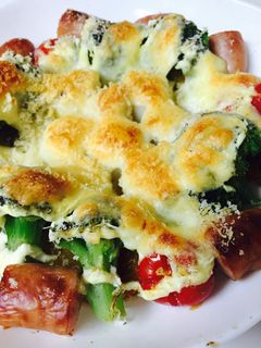 なんでも野菜のチーズ焼き-レシピのメイン写真