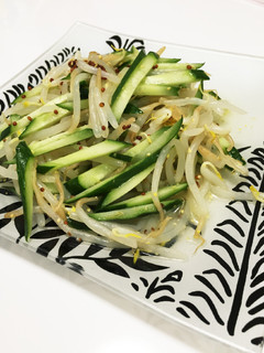 野菜たっぷり♡もやしとキュウリのナムル-レシピのメイン写真