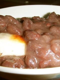 あんもち(東京ではぜんざいという物)-レシピのメイン写真