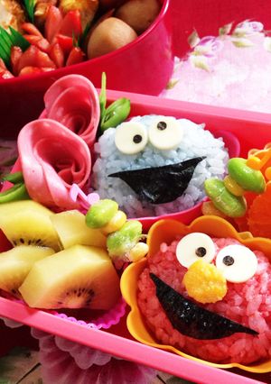 キャラ弁 セサミストリート-レシピのメイン写真