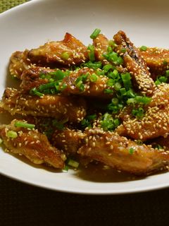 骨付きチキンの甘辛揚げ黒こしょう風味-レシピのメイン写真