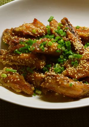 骨付きチキンの甘辛揚げ黒こしょう風味-レシピのメイン写真