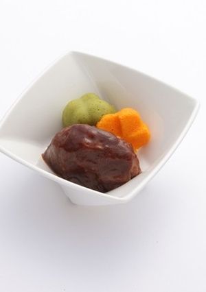 業務用介護食　野菜のグラッセ（添え）-レシピのメイン写真