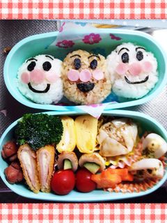 それいけ!!アンパンマン キャラ弁-レシピのメイン写真