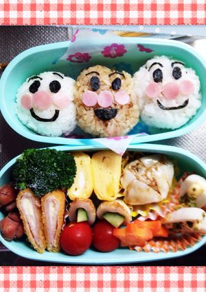 それいけ！！アンパンマン キャラ弁-レシピのメイン写真