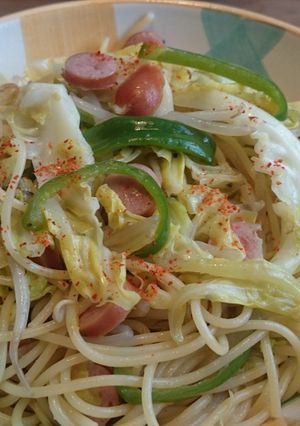 春キャベツのペイザーナスパゲッティ-レシピのメイン写真