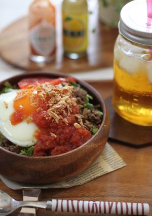 居酒屋風タコライス-レシピのメイン写真