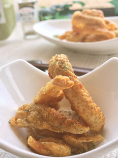抹茶塩✿パリパリ鶏皮焼き-レシピのメイン写真