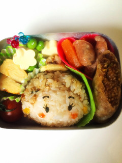 ツムツムキャラ弁☆ベル-レシピのメイン写真
