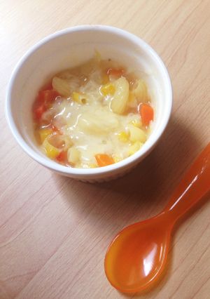 離乳食カミカミ期から簡単ココットグラタン-レシピのメイン写真