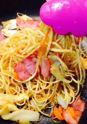糖質制限ダイエット!豆腐皮塩焼きそば-レシピのメイン写真