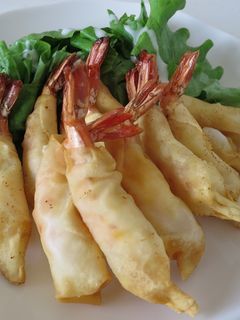 エビの簡単ワンタン揚げ-レシピのメイン写真