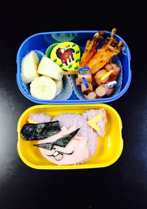 妖怪ウォッチ☆ワルニャン☆キャラ弁-レシピのメイン写真