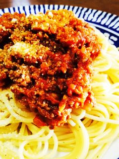 簡単☆お家のミートソース-レシピのメイン写真