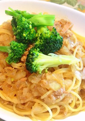 とろとろ玉ねぎとツナのしょうゆ味-レシピのメイン写真