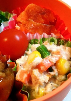 簡単♪お弁当に１品☆ツナマヨ☆ベジタブル-レシピのメイン写真