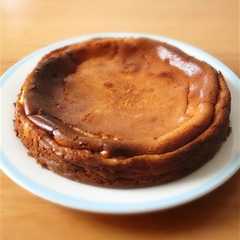 รูปของ ミキサーでガーのベイクドチーズケーキ
