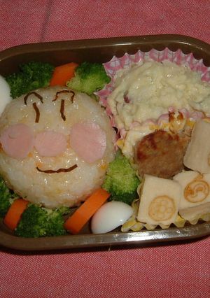 アンパンマンおにぎり弁当-レシピのメイン写真