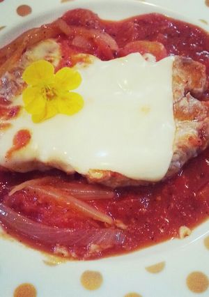 イタリアン豚テキ♡スライスチーズのせ-レシピのメイン写真