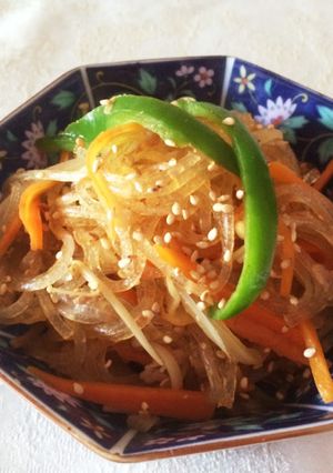 コチュジャン無し！野菜たっぷりチャプチェ-レシピのメイン写真