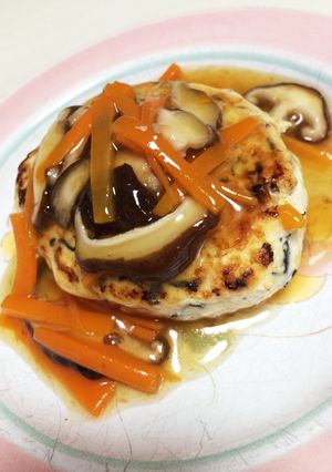 ふんわりヘルシー☆豆腐ハンバーグ-レシピのメイン写真