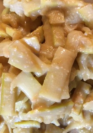 ひこずり(筍の味噌炒め）熊本の郷土料理-レシピのメイン写真