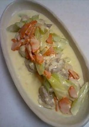 鶏肉とｾﾛﾘのｸﾘｰﾑ煮-レシピのメイン写真