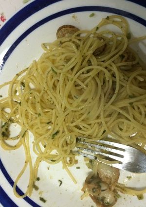 ホタティとバゼィルゥコのスパゲティィ★-レシピのメイン写真