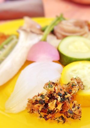 蒸し料理に最適 香りパン粉オイルソース-レシピのメイン写真