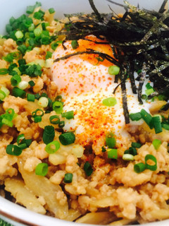 甘味噌トリごぼう丼-レシピのメイン写真