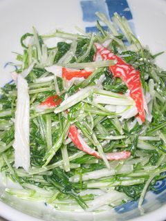 水菜のマヨサラダ-レシピのメイン写真