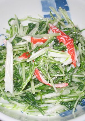 水菜のマヨサラダ-レシピのメイン写真
