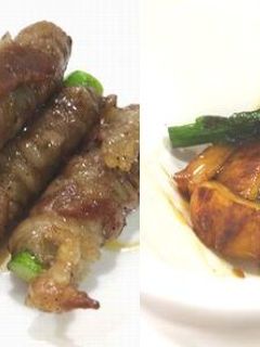 ☆アスパラの肉巻と★さつま揚げの甘辛炒め-レシピのメイン写真