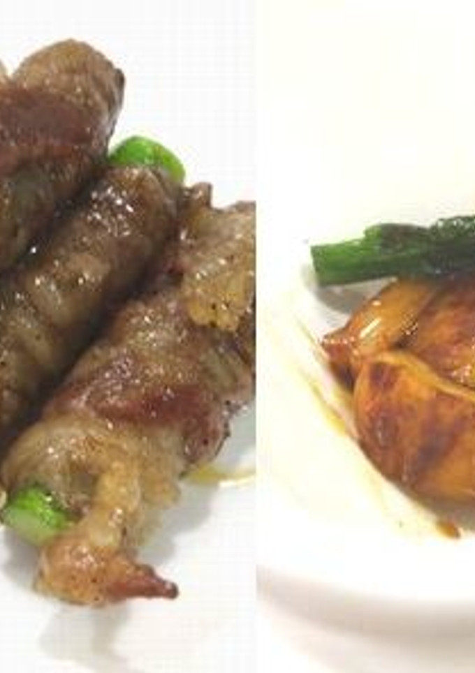 ☆アスパラの肉巻と★さつま揚げの甘辛炒め-レシピのメイン写真
