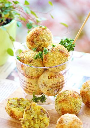 たこ焼き器でコロッケボール♡-レシピのメイン写真