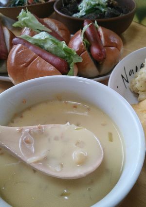 ボリューム満点♪食べるコーンスープ-レシピのメイン写真