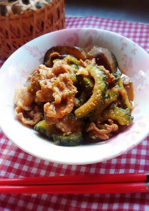 元気もりもり(^^)ゴーヤの味噌煮-レシピのメイン写真