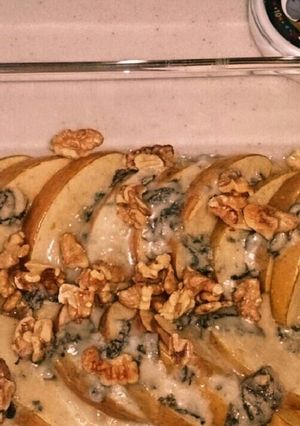 激美味!リンゴのゴルゴンゾーラ焼き-レシピのメイン写真