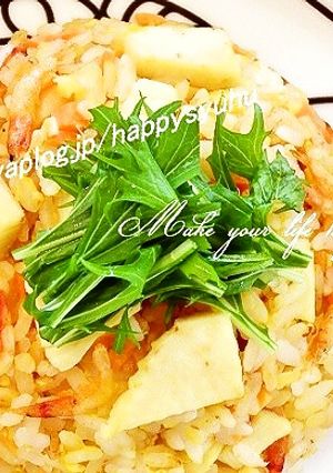 筍と桜えびの香ばしい～☆チャーハン-レシピのメイン写真