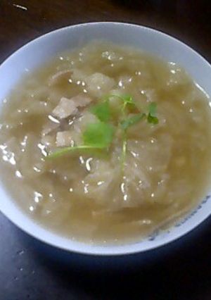 たっぷり食べてね白菜スープ!-レシピのメイン写真