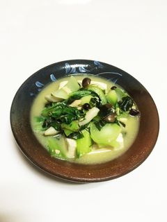湯豆腐の青梗菜あんかけ-レシピのメイン写真
