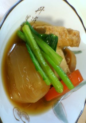 かぶと厚揚げの煮物-レシピのメイン写真