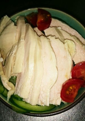 アレンジききます！保存できるゆで鷄-レシピのメイン写真