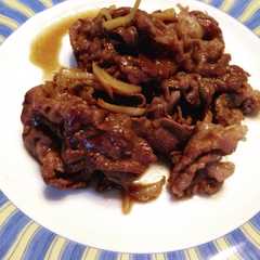 รูปของ 材料5つ！牛肉の生姜煮♡